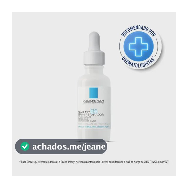 Cicaplast B5 Sérum 30ml La Roche posay Momento de aplicação Dia Noite Tipo de pele Todo tipo de pele