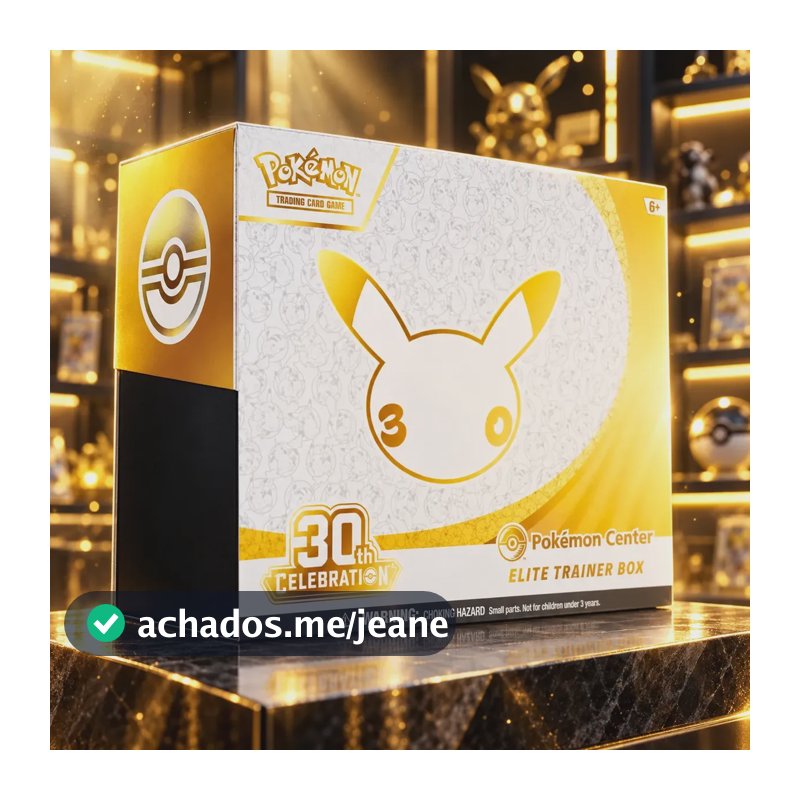 Pokémon Center 30th Celebration Elite Trainer Box Tcg Inglês