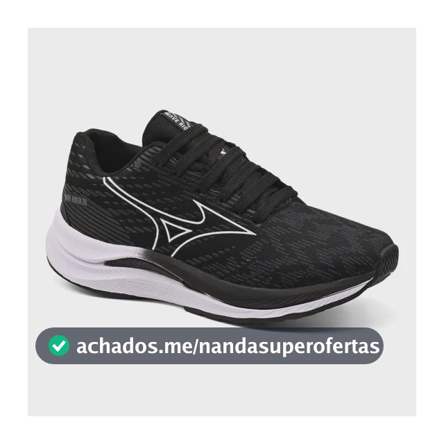 Tênis Mizuno Wave 26 Original Macio Corrida Caminhada