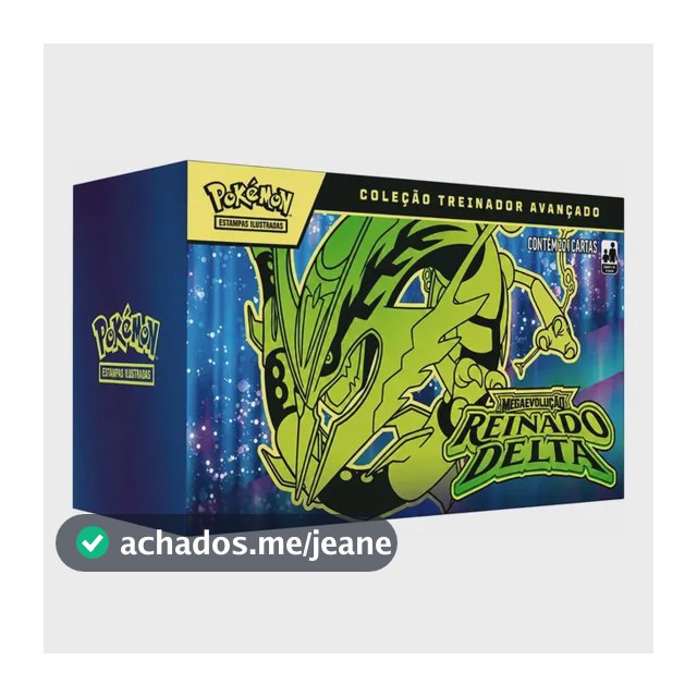Etb Treinador Avançado Reinado Delta Portugues Pokemon Português