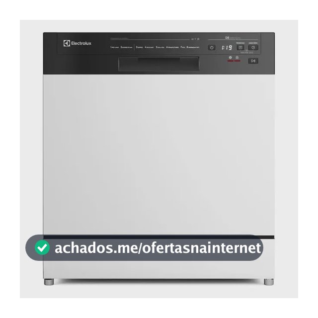 Lava-louça Electrolux 8 Serviços Branca Lava E Seca 50' Lb08 Cor Branco