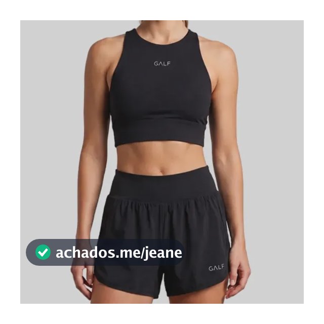 Conjunto Fitness Feminino Beach Tennis Forro Duplo Conforto
