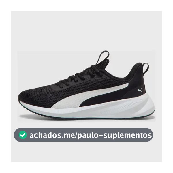 Tênis Masculino Flyer Lite 3 Bdp Puma Preto Liso 40 Br