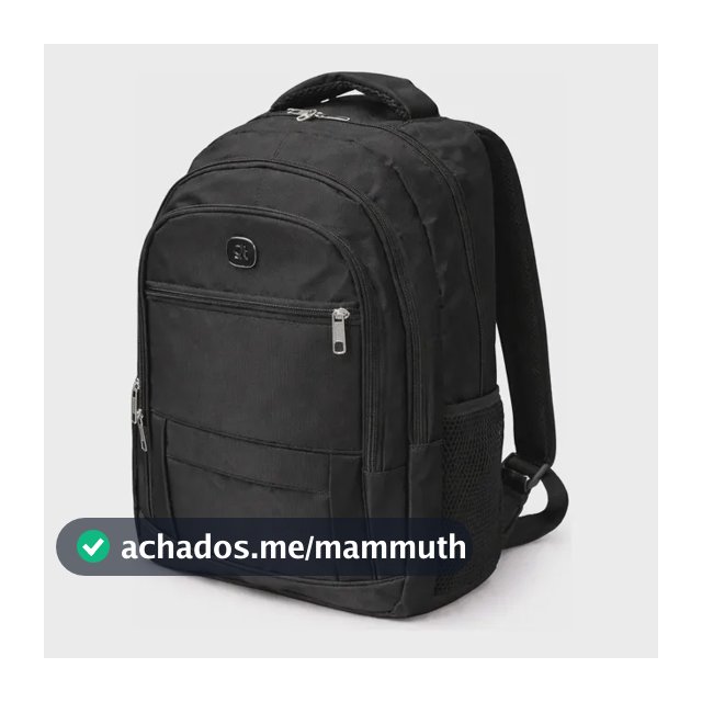 Mochila Bolsa Masculina Básica Escolar Faculdade Notebook