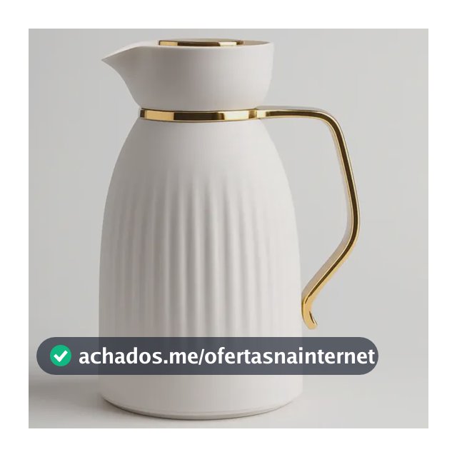 Garrafa Térmica 1l Mônaco Fastclick Quente Frio Bravatti