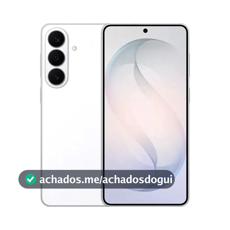 Celular Samsung Galaxy S26+ 5G, 256GB, 12GB RAM, Galaxy AI, Câmera Tripla de 50+12+10, Tela de 6.7" Branco