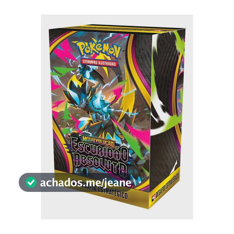 Cartas Pokémon Copag Me05 Desafio Estratégico