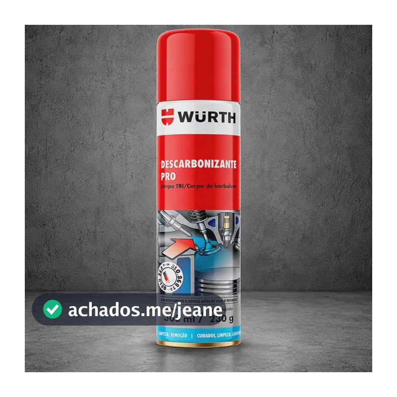 DESCARBONIZANTE PRO WÜRTH 300ML