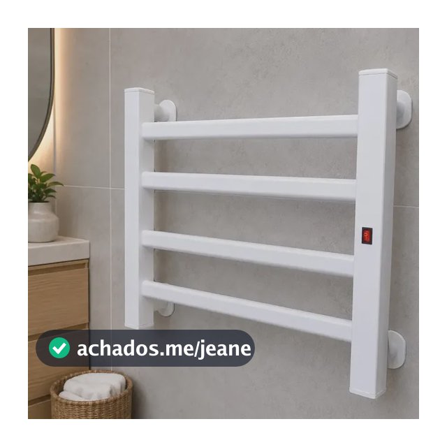 Aquecedor De Toalhas Elétrico Cor Branco