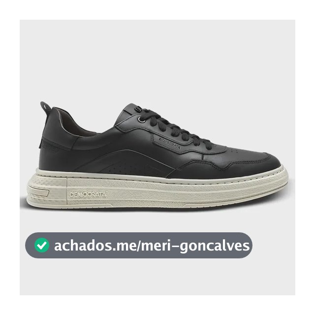 Tenis Masculino Democrata Jake Sapatenis Com Cadarço Casual