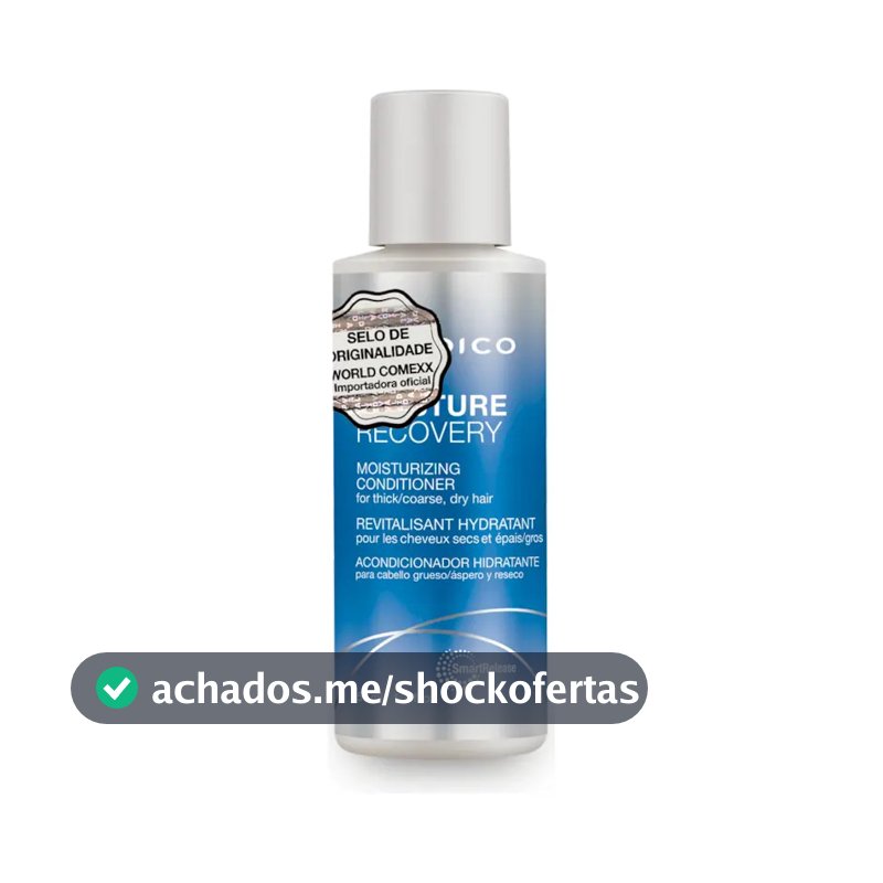 Condicionador Joico Moisture Recovery Miniatura 50ml Azul