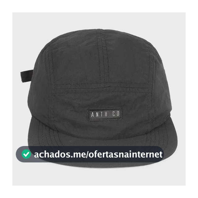 Boné Anth Co Aba Reta Tec Five Panel Strapback Original