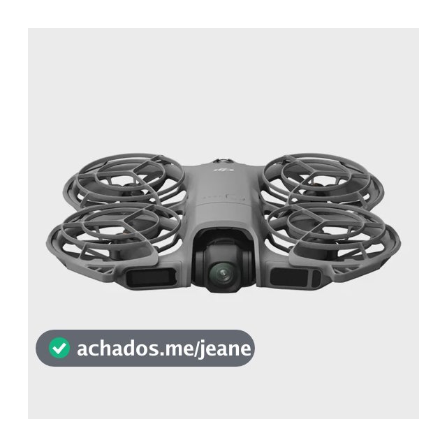 DJI Neo 2 Standard (Apenas o Drone), Leve e Dobrável, Decolagem e Pouso na Palma da Mão, Controle por Gestos, ActiveTrack, Detecção de Obstáculos Omnidirecional, Drone 4K para Iniciantes - DJI069