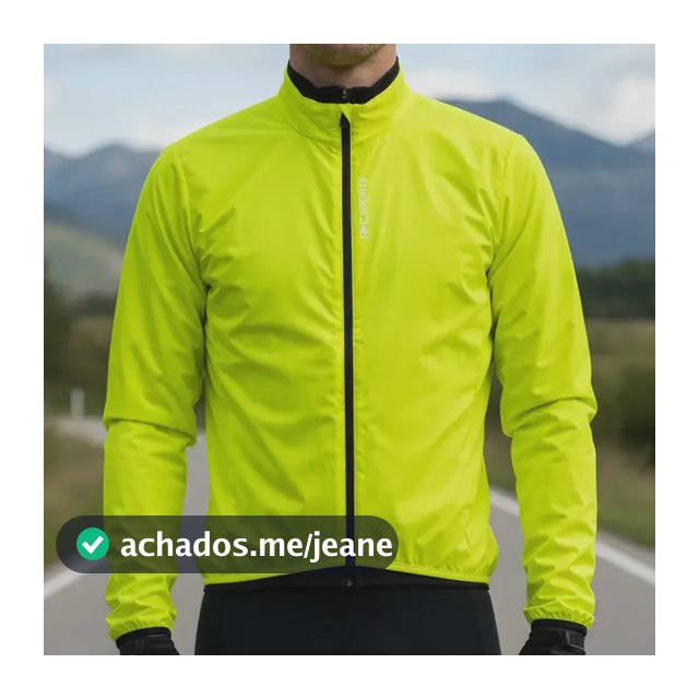 Jaqueta Corta  Vento Ciclismo Masculino Com Bolso Rkc