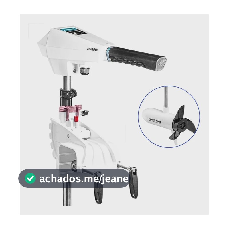 Motor Elétrico Phantom 54 Libras Água Salgada Marinizado Dig 220v