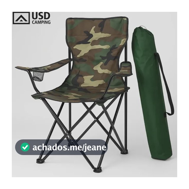 Cadeira de camping USD Camping - Unidade - verde