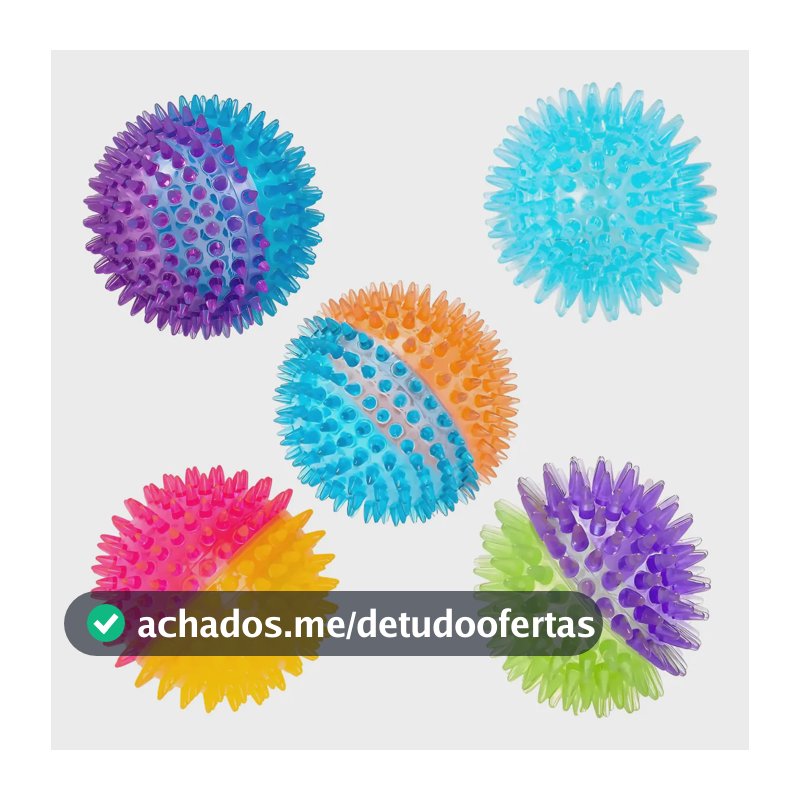 Bolinha Grande Interativa E Resistente Com Apito Para Cães Laranja E Azul