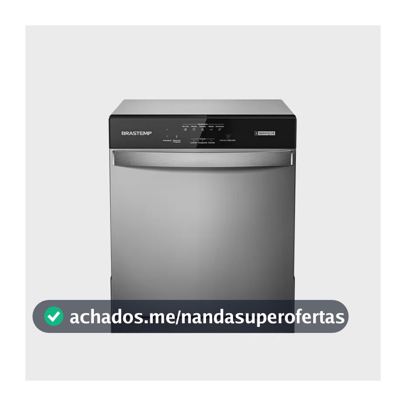 Lava-Louças Brastemp 8 Serviços Inox - BLF08BS