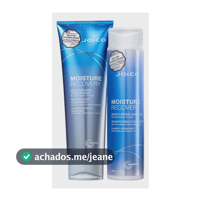 Kit Joico Moisture Recovery Shampoo E Condicionador
