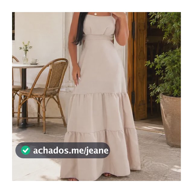 Vestido Longo Babado Fenda Lateral Costas Lastex Elegante