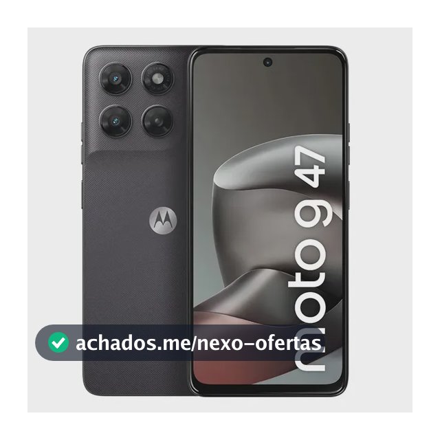 Smartphone Motorola Moto g47 5G 128GB, 4GB RAM + 8GB RAM Boost, câmera 50 MP Sony LYTIA 600, Tela 6.7 FHD+ 120hz, NFC, IP64