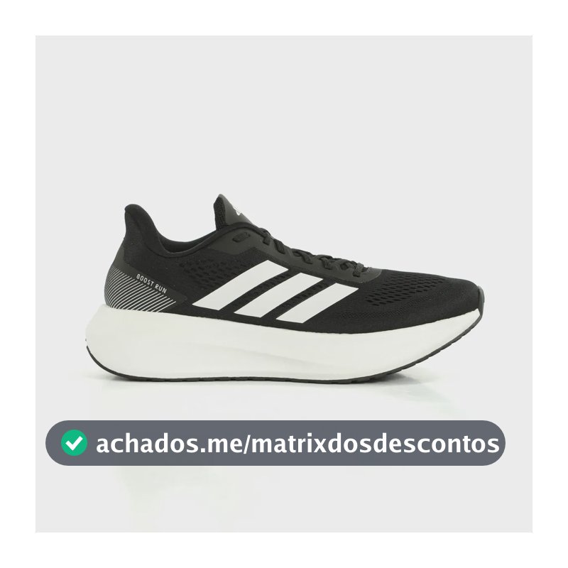 Tênis Boost Run adidas Preto 41 Br
