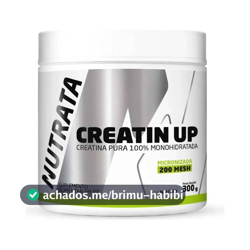 Creatina Nutrata Premium Creatin UP - 300g em pó Sem sabor x 300g