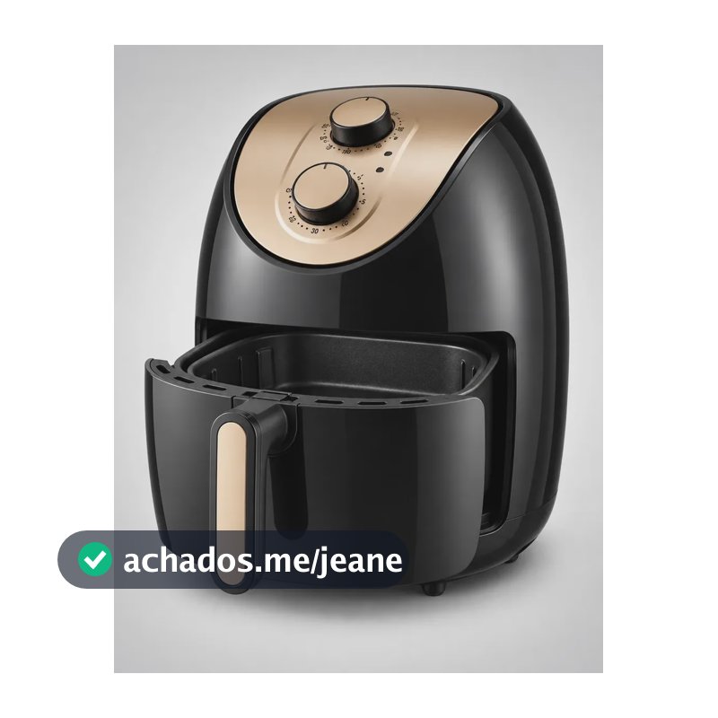 Fritadeira Eletrica Airfryer 3,5 Litros Homeland Elegante Dourado-escuro 220v