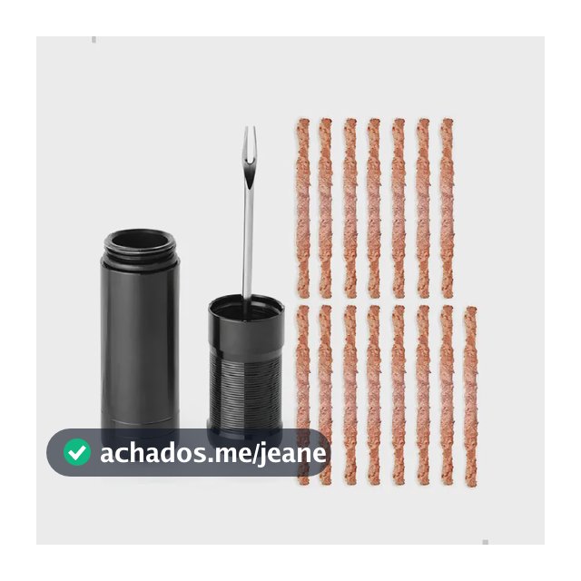 Remendo Reparo Pneu Tubeless Chave 10 Macarrão Mtb Bicicleta
