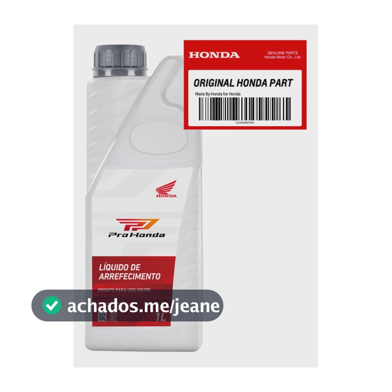 Aditivo Liquido Arrefecimento Radiador 50/50 Pro Honda 1l