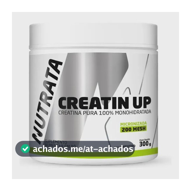 Creatina Nutrata Premium Creatin UP - 300g em pó Sem sabor x 300g