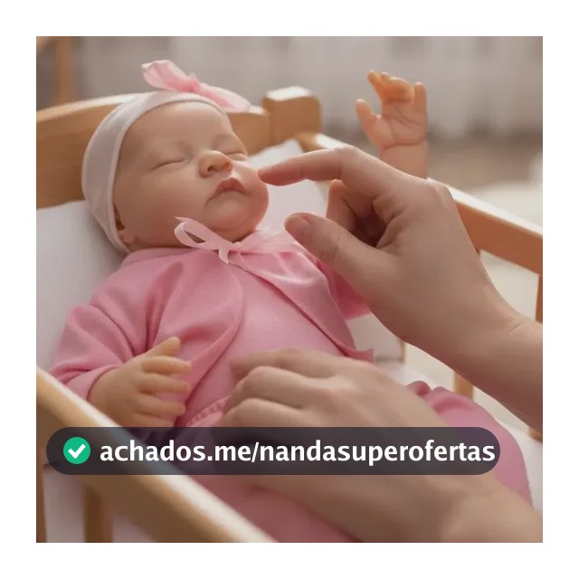 Boneca Reborn Bebê Realista Vinil Siliconado Récem-nascida