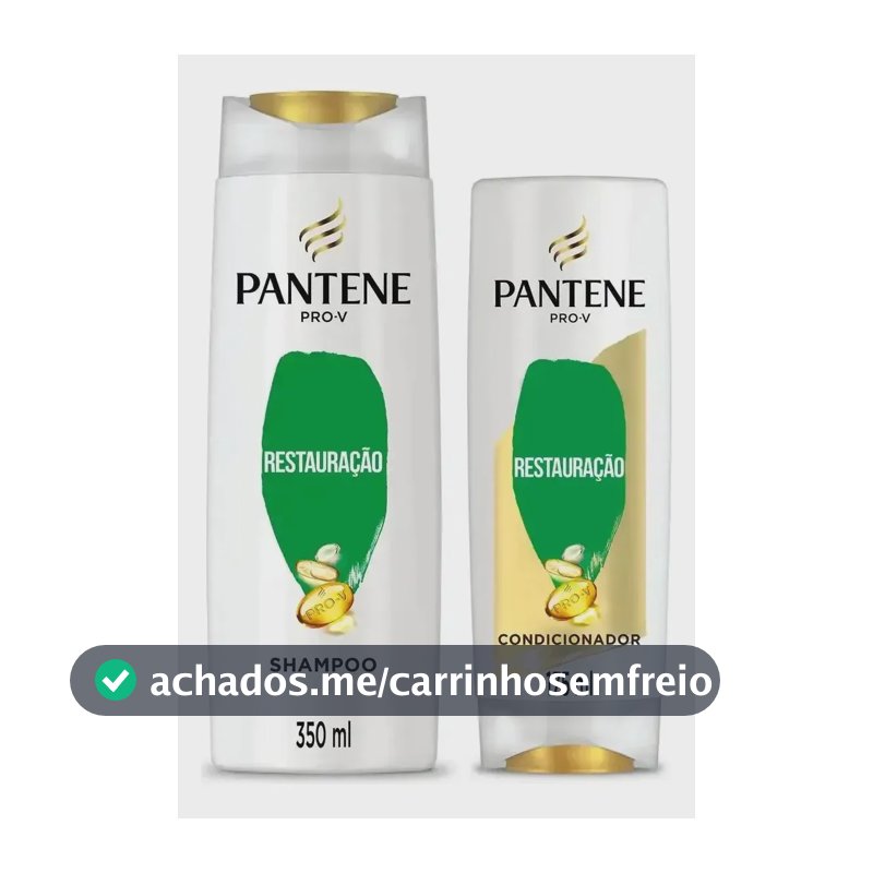 Kit Pantene Pro-V Restauração Shampoo 350ml + Condicionador 175ml
