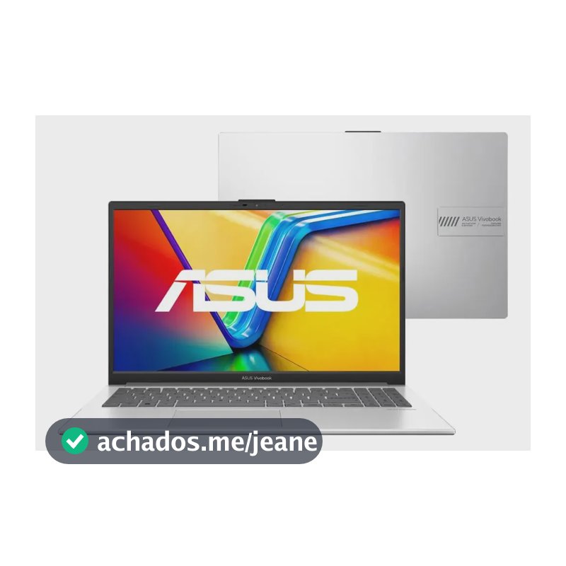 Notebook Asus Vivobook Go Core I3 N305 8gb 512ssd 15,6 Fhd Cool Silver