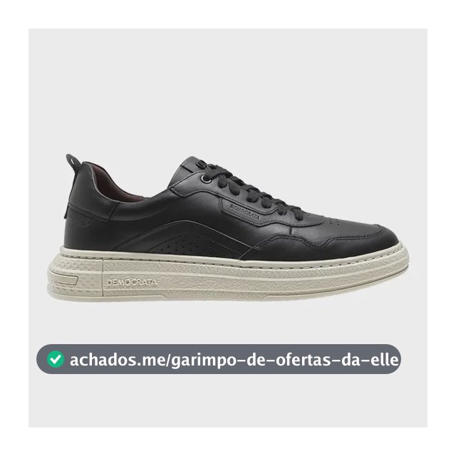 Tenis Democrata Jake Sapatenis Sneakers Casual 100% Couro