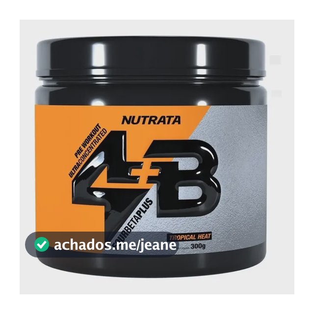 Pré Treino 4B 300g Frutas Tropicais Nutrata