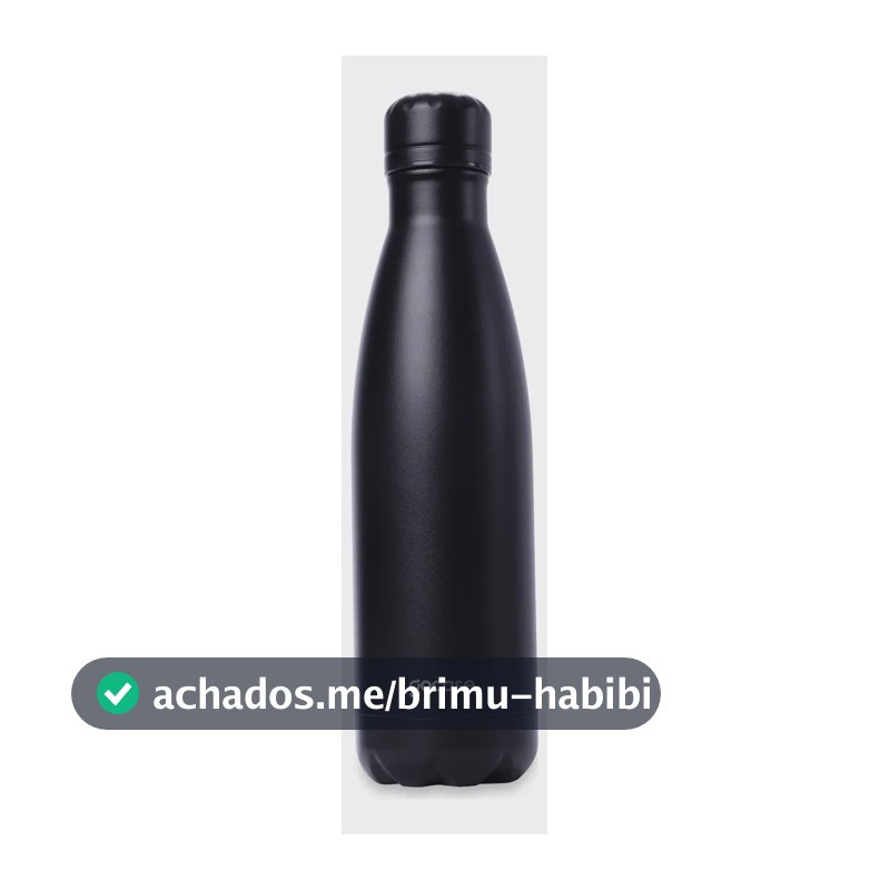 Garrafa Térmica Gocase Urban Inox Parede Dupla Isolada 500ml