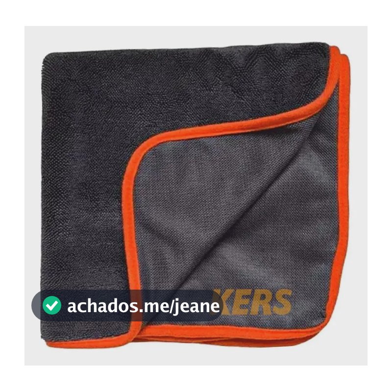 Toalha De Secagem Twisted Full Dry 60x90 Alta Absorção Kers Cor Cinza