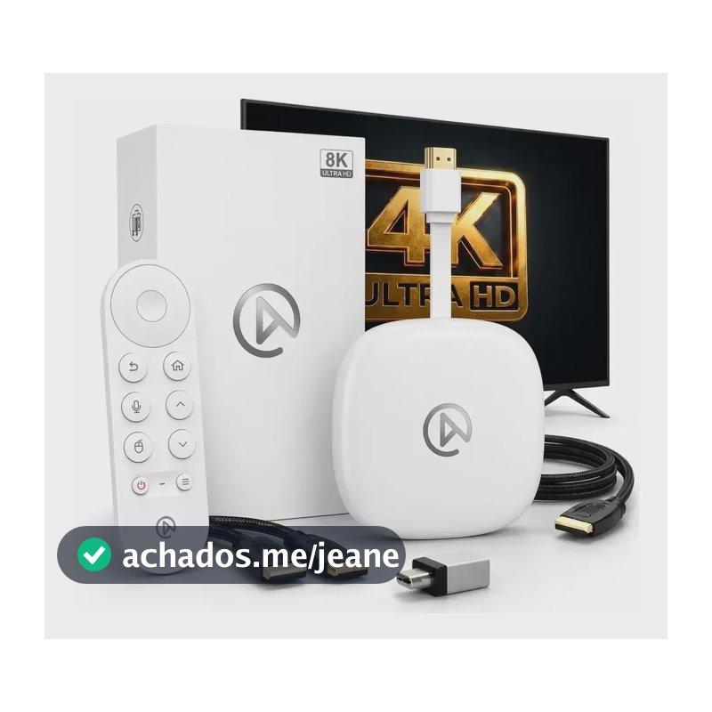Smart Tv 8k Pro 3a Geração 16gb Branco 5g Branco De Voz