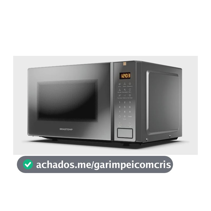 Micro-ondas Brastemp 23 Litros Multi Preparos - BMS23A