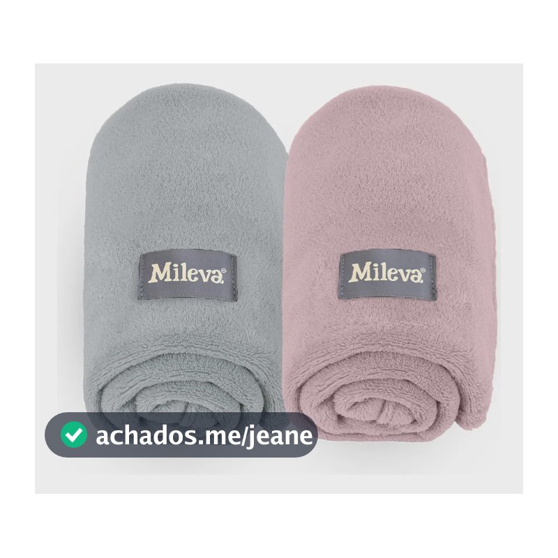 Kit 2 Manta Pet Cachorro E Gato Soft Macia Confortável Cor CINZA/ROSE