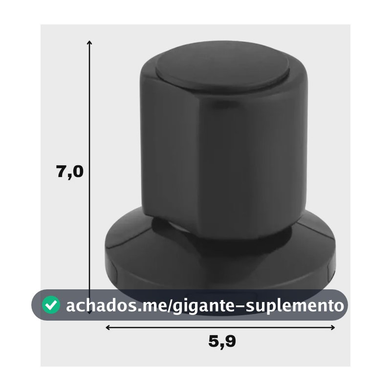 Acabamento Para Registro Deca Chuveiro Banheiro Metal Preto