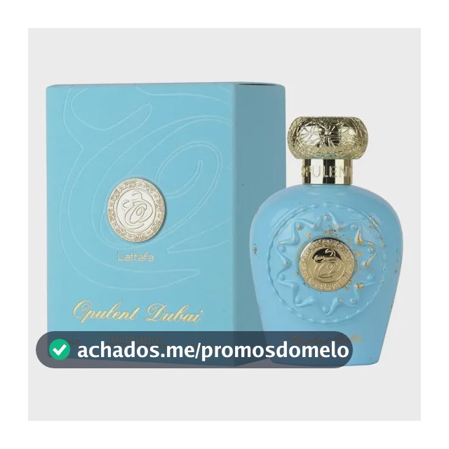 Perfume Árabe Lattafa Opulent Dubai Eau De Parfum 100 ML