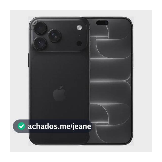iPhone 18 Pro Max 256GB Preto