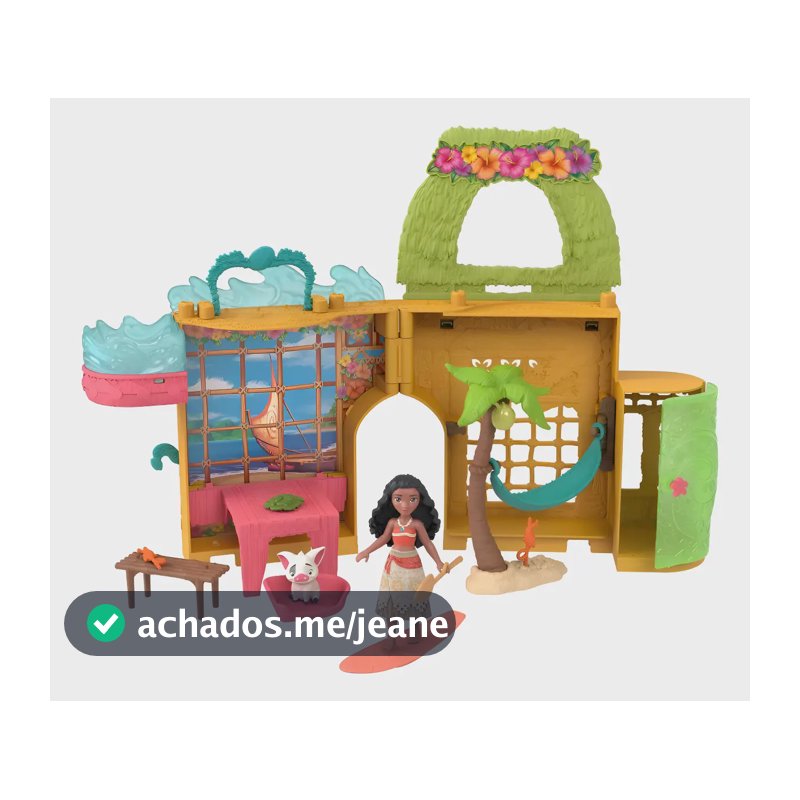 Conjunto de bonecas Disney Moana Island Storytime Stackers