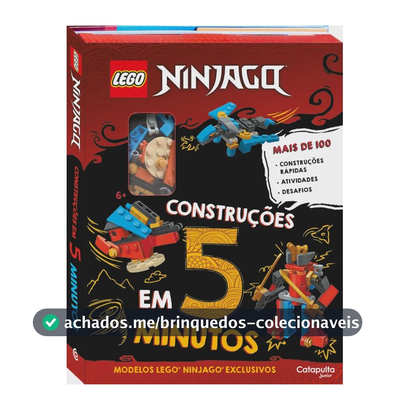 Lego Ninjago - Construções em 5 minutos - Catapulta Editores LTDA. - Capa Dura