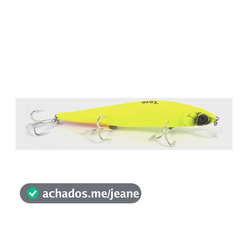 Isca Artificial Yara Máquina 13,5cm para Tucunaré e Dourado – Verde Limão