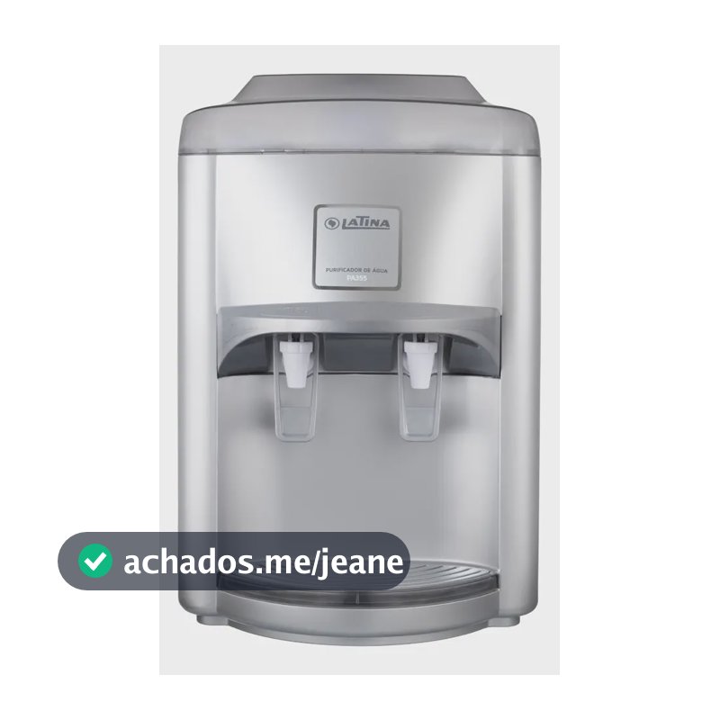 Purificador De Água Latina Pa355 Refrigerado por Compressor Prata