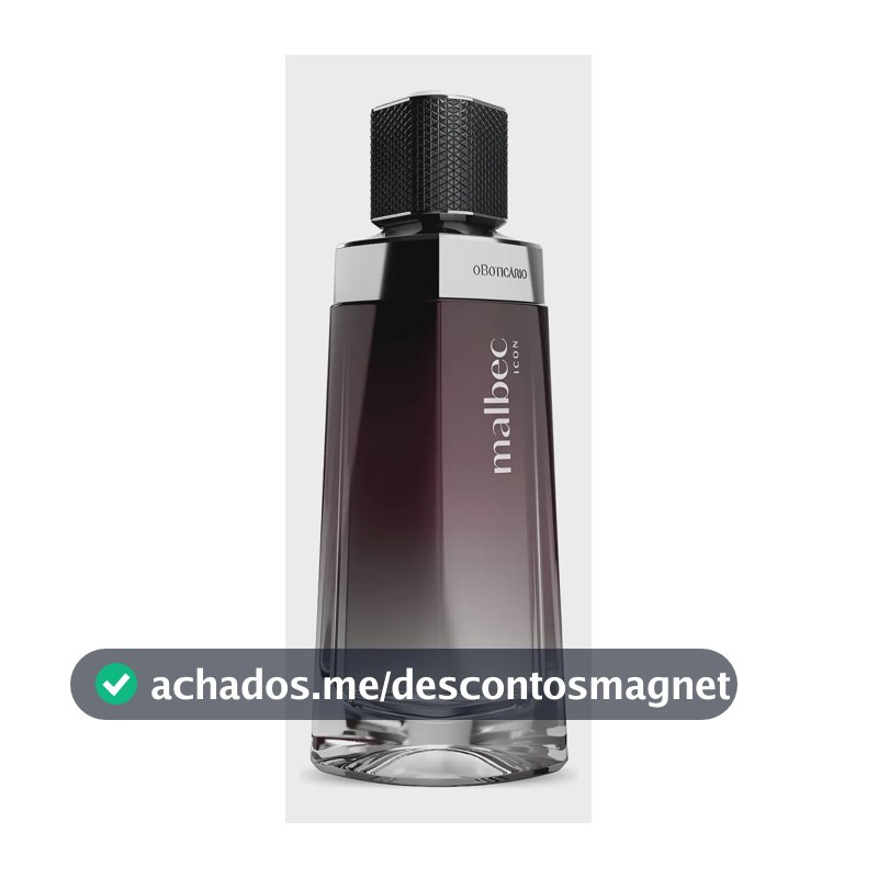 Malbec Icon O Boticário Desodorante Colônia Perfume Masculino 100ml