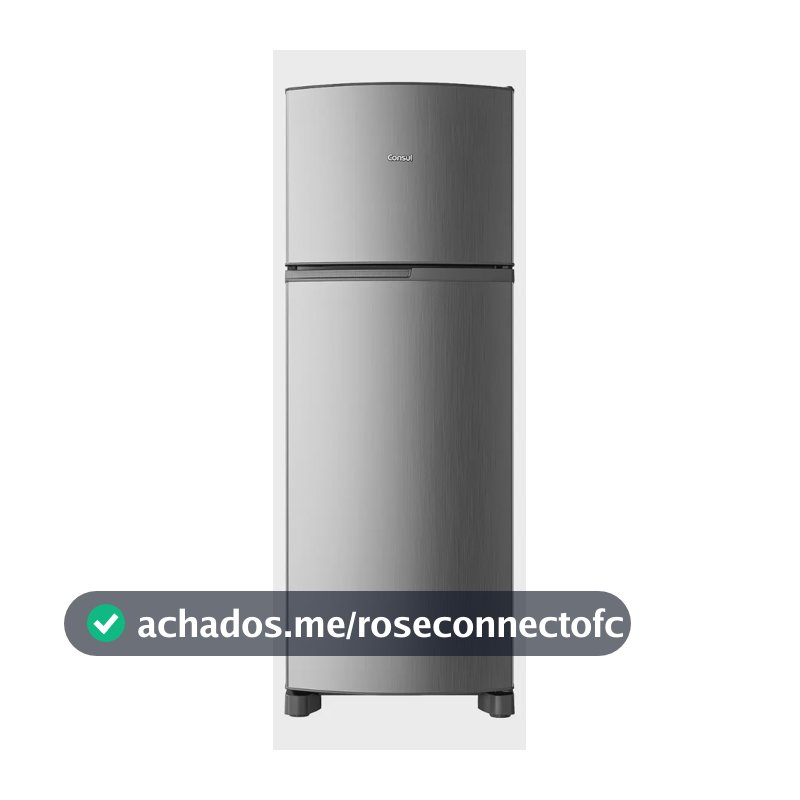 Geladeira Consul Frost Free 333 Litros Duplex Inox - CRM40MK